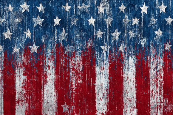 Download Distressed American Flag Background - Distressed Collection