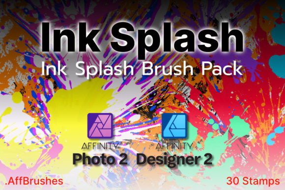 Download Ink Splash for Affinity Designer &amp; Photo - Affinity designer Collection