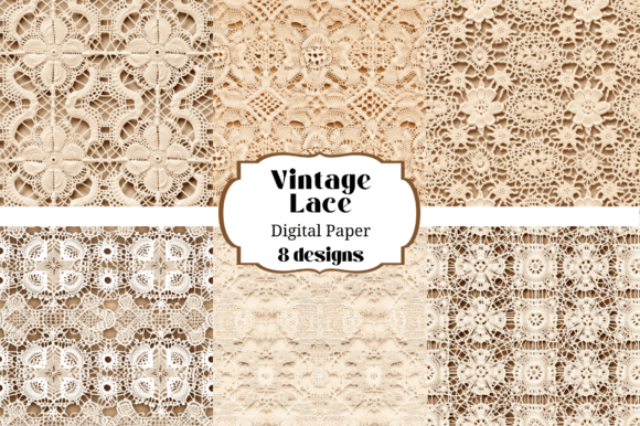Download Vintage Old Lace Backgrounds Textures - Vintage Collection