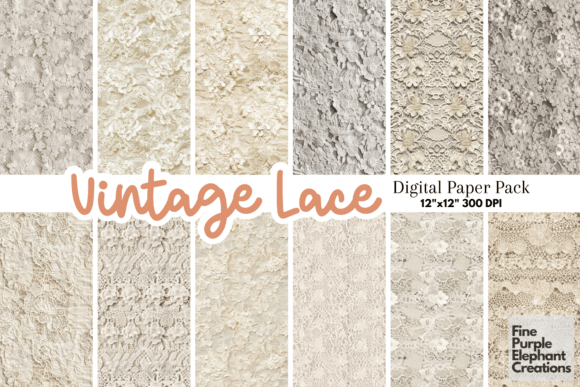 Download Vintage Lace ShabbyChic Antique Wedding - Vintage Collection